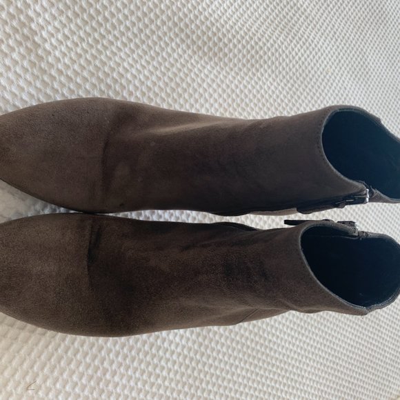 Prada Suede Ankle Booties - 37 - Picture 2 of 9